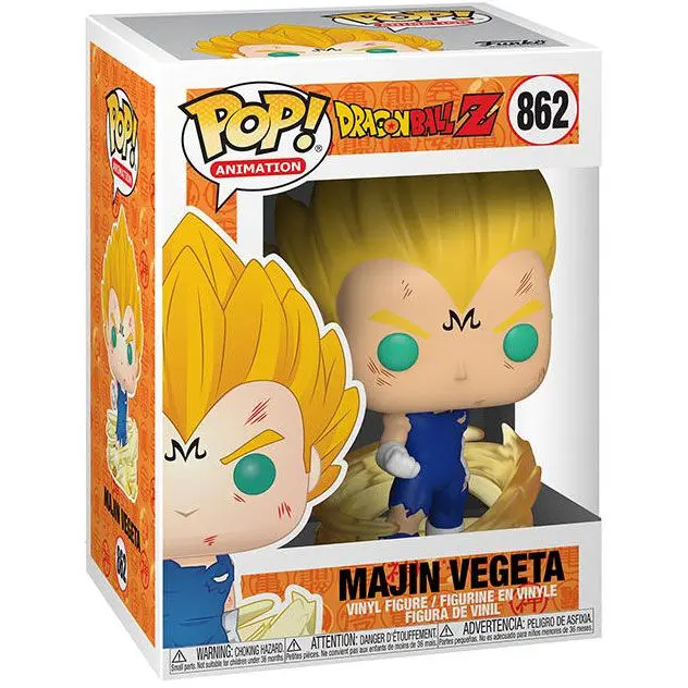 Dragon Ball Z POP! Animation Vinyl Figure Majin Vegeta 9 cm termékfotó