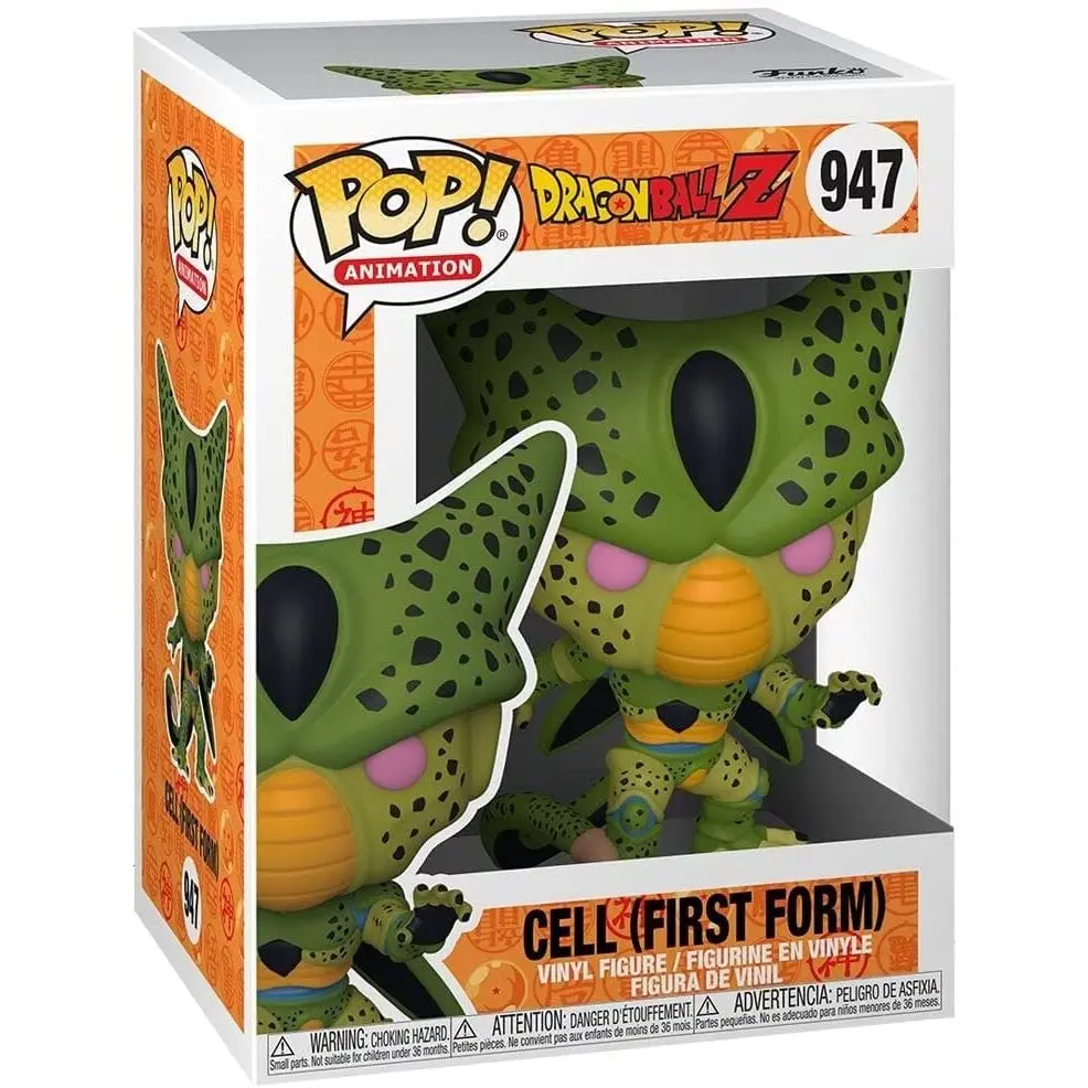 Dragon Ball Z POP! Animation Vinyl Figure Cell (First Form) 9 cm termékfotó