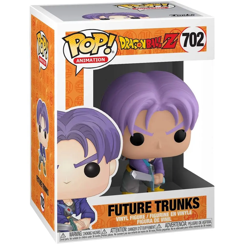 Dragon Ball Z POP! Animation Vinyl Figure Trunks 9 cm termékfotó