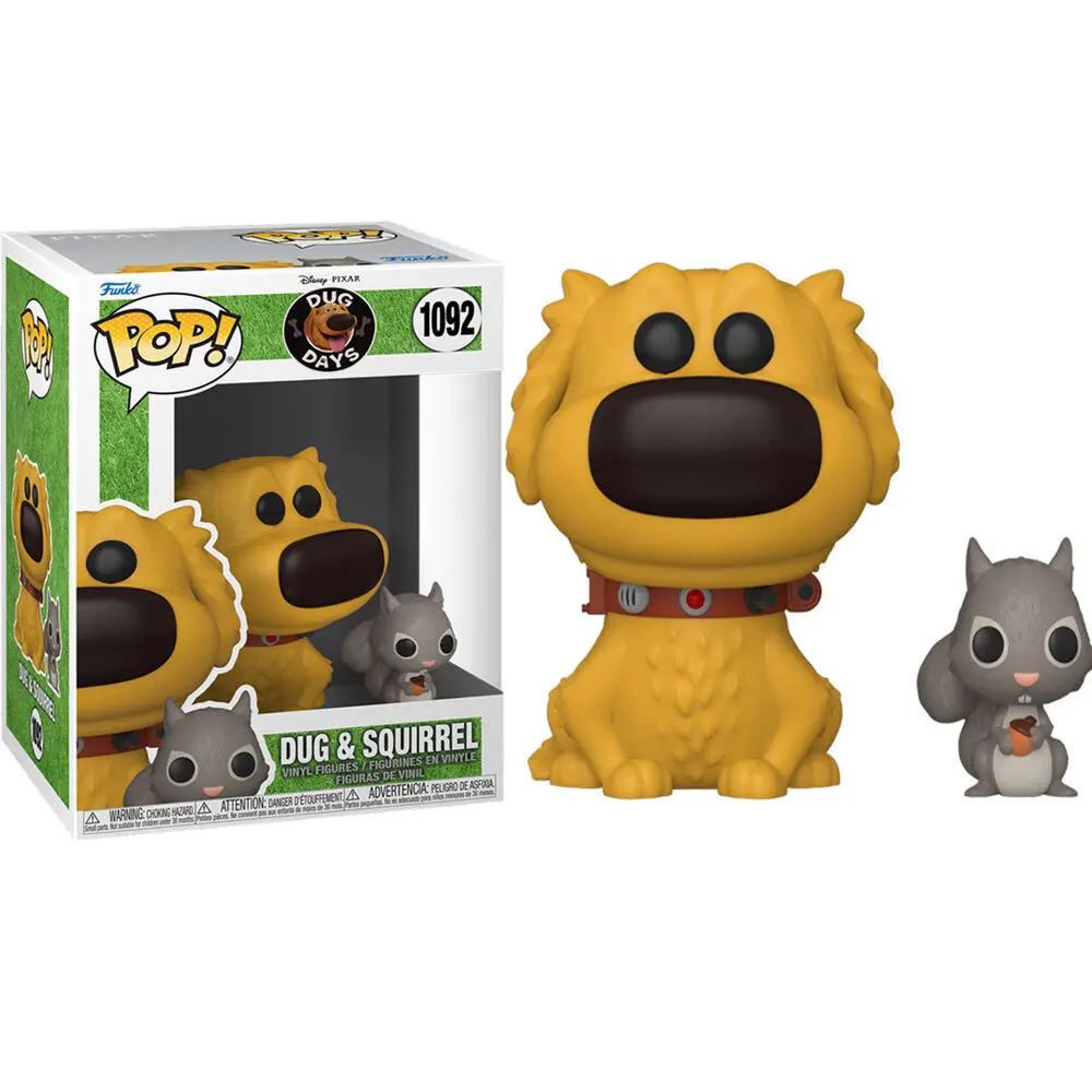 Dug Days POP & Buddy Disney Vinyl Figure Dug w/Squirrel 9 cm termékfotó