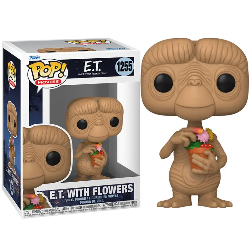 E.T. the Extra-Terrestrial POP! Vinyl Figure E.T. w/ flowers 9 cm termékfotó