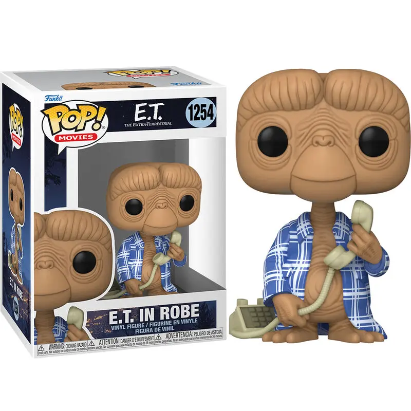 E.T. the Extra-Terrestrial POP! Vinyl Figure E.T. in flannel 9 cm termékfotó