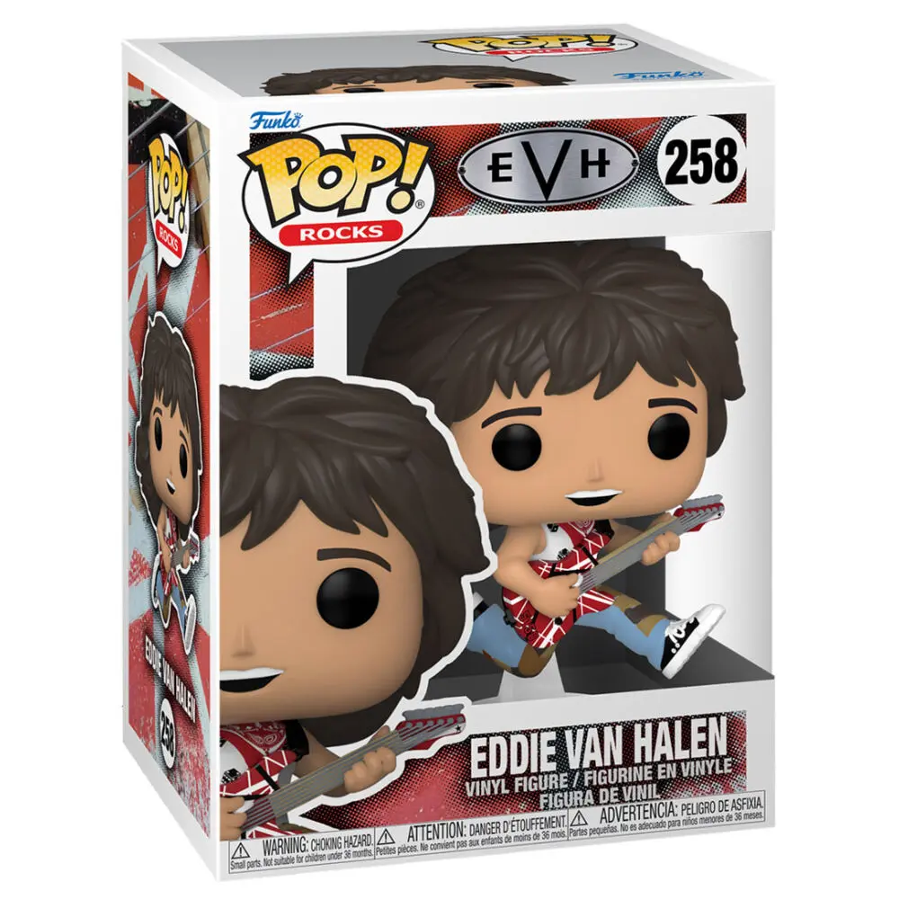 Van Halen POP! Rocks Vinyl Figure Eddie Van Halen with Guitar 9 cm product photo