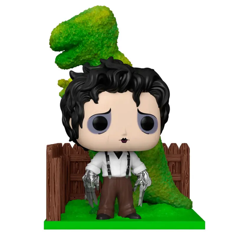 Edward Scissorhands POP! Deluxe Vinyl Figure Edward &amp; Dino Hedge 9 cm product photo