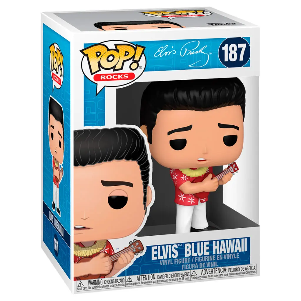 Elvis Presley POP! Rocks Vinyl Figure Elvis - Blue Hawaii 9 cm product photo