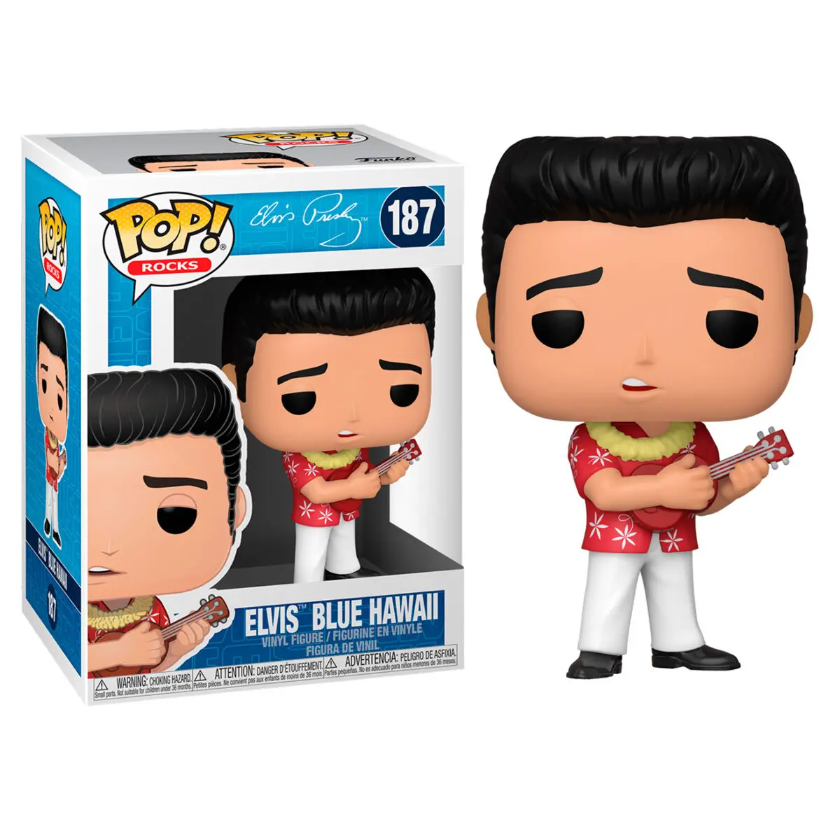 Elvis Presley POP! Rocks Vinyl Figure Elvis - Blue Hawaii 9 cm product photo