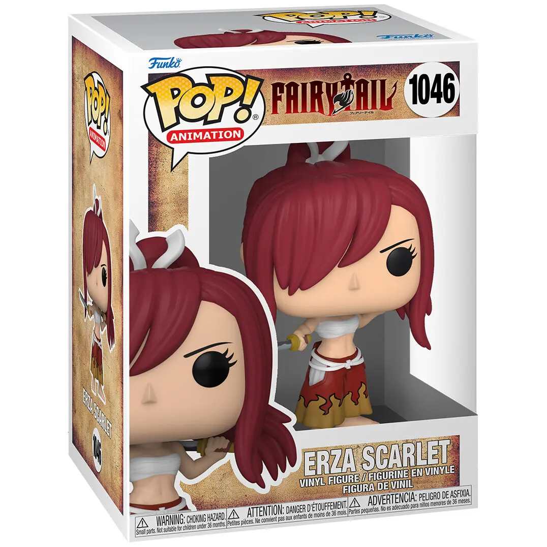 Fairy Tail POP! Animation Vinyl Figure Erza Scarlet 9 cm product photo