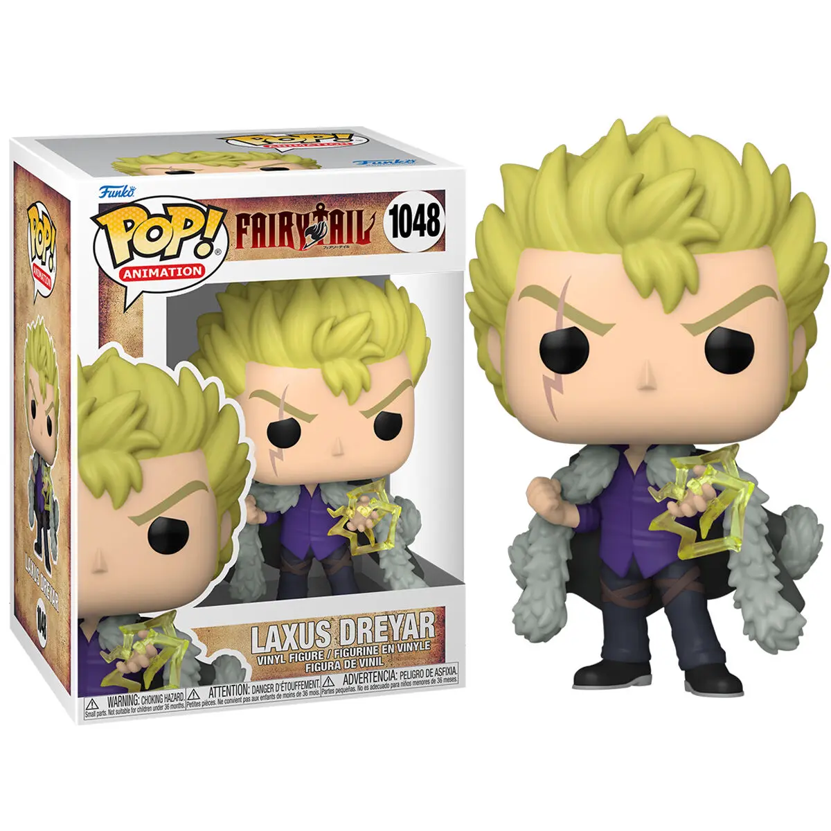 Fairy Tail POP! Animation Vinyl Figure Laxus Dreyar 9 cm product photo