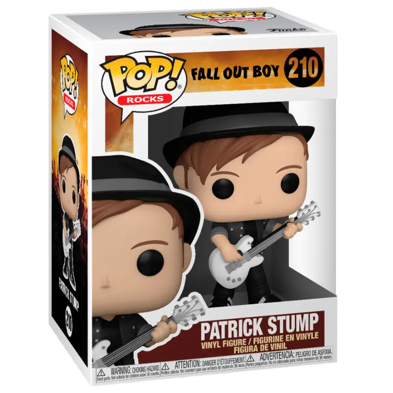 Fall Out Boy POP! Rocks Vinyl Figure Patrick Stump 9 cm product photo