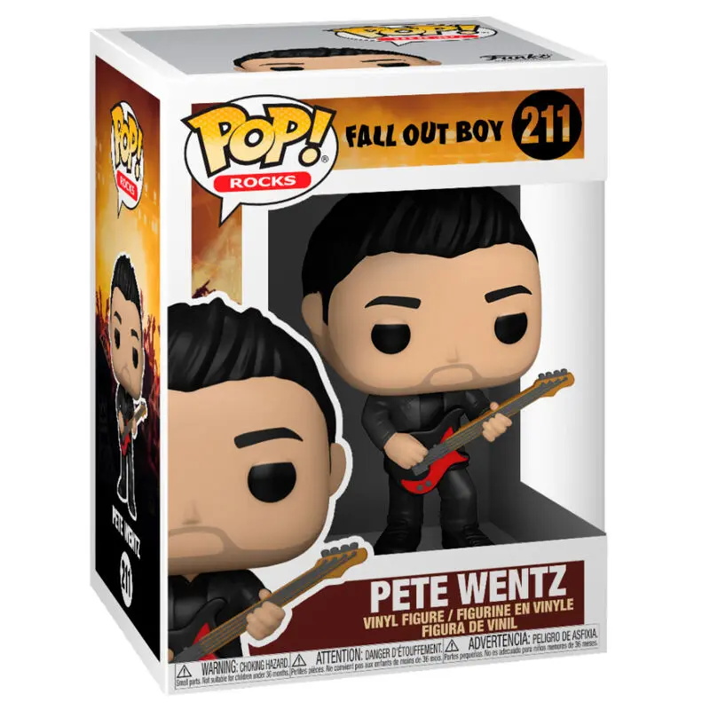 Fall Out Boy POP! Rocks Vinyl Figure Pete Wentz 9 cm product photo