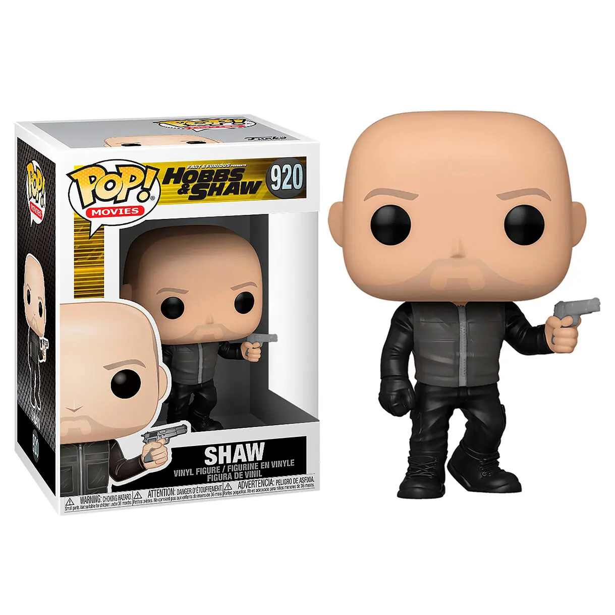 Fast &amp; Furious: Hobbs &amp; Shaw POP! Movies Vinyl Figure Shaw 9 cm product photo