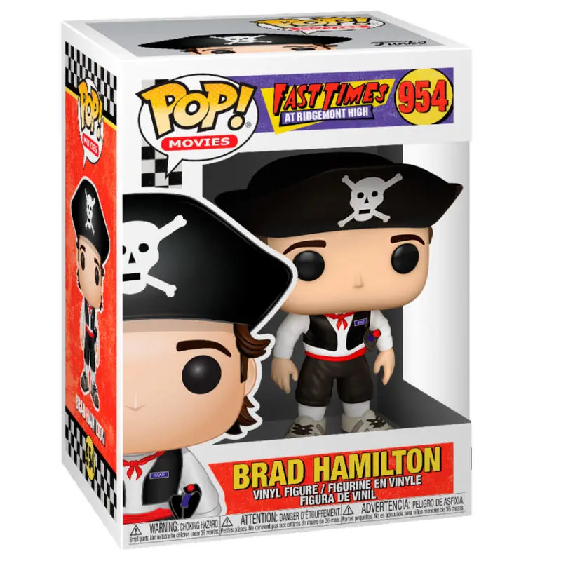 Fast Times at Ridgemont High POP! Movies Vinyl Figure Brad as Pirate 9 cm product photo