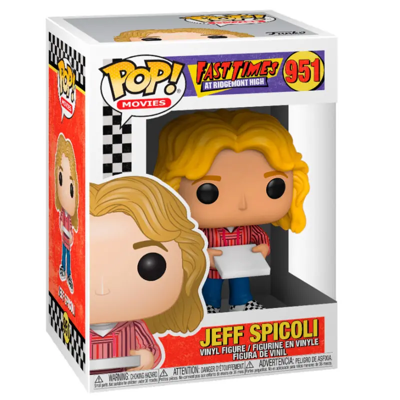 POP figure Fast Times at Ridgemont High! Jeff Spicoli with Pizza Box product photo