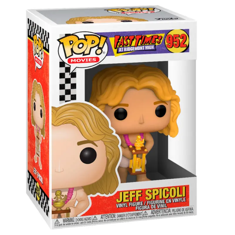POP figure Fast Times at Ridgemont High! Jeff Spicoli with Trophy product photo