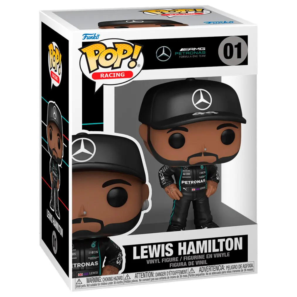 Formula 1 POP! Vinyl Figure Lewis Hamilton 9 cm termékfotó