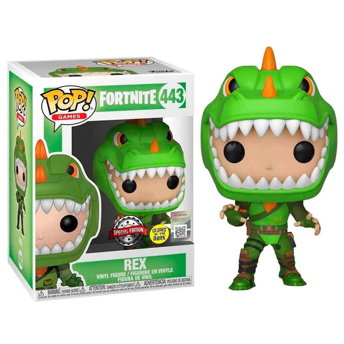 POP figure Fortnite Rex Exclusive product photo