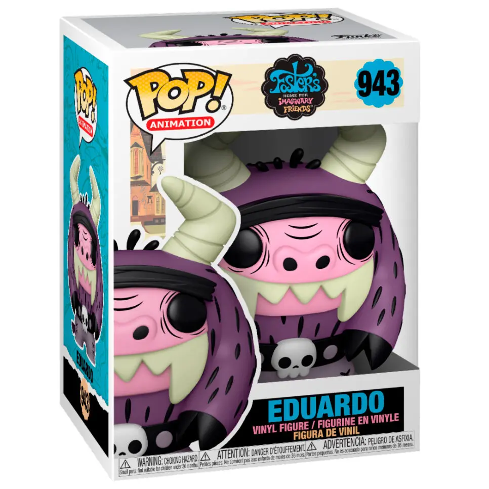 Foster's Home for Imaginary Friends POP! Television Vinyl Figure Eduardo 9 cm product photo