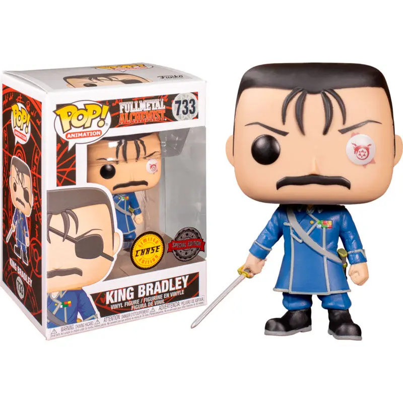 POP figure Fullmetal Alchemist King Bradley Chase product photo