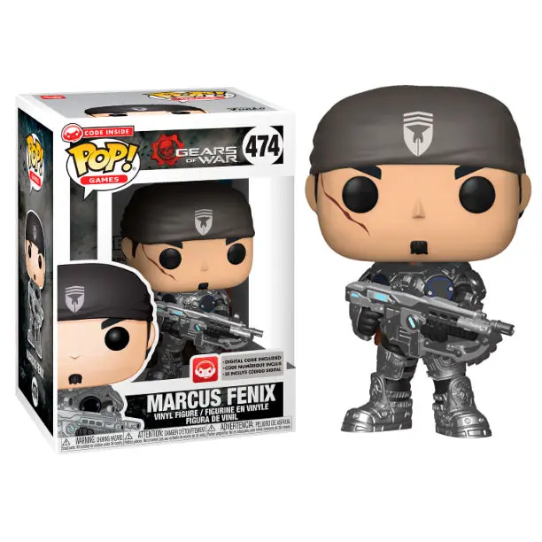 Gears of War POP! Games Vinyl Figure Marcus 9 cm product photo