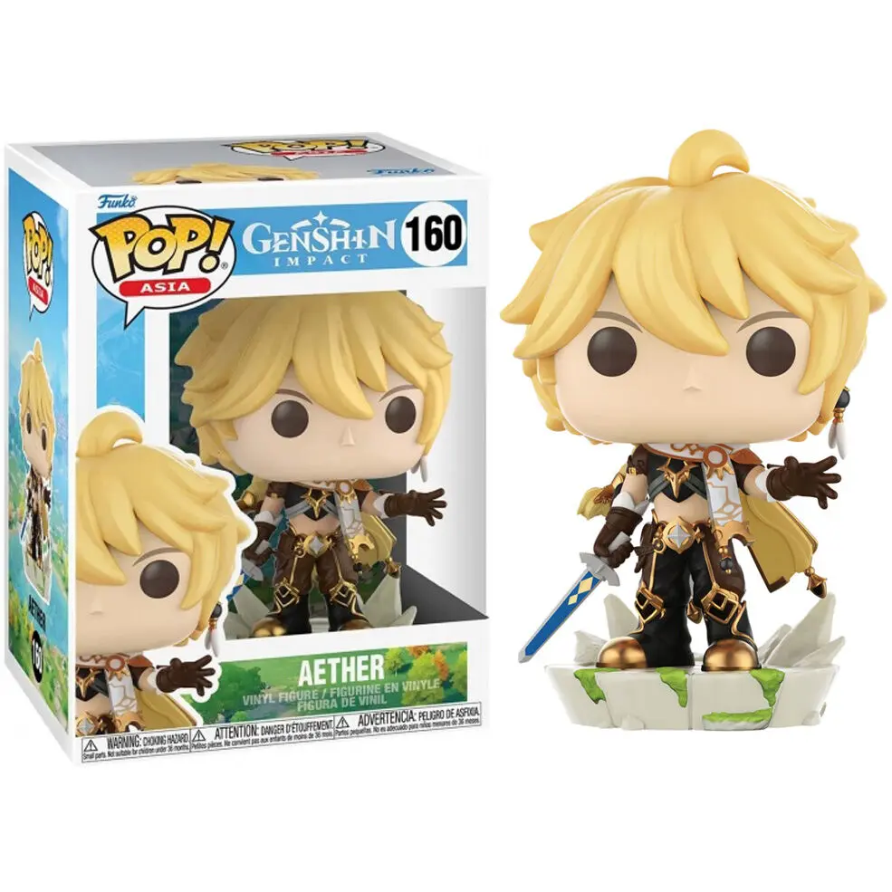 Genshin Impact POP! Games Vinyl Figure Aether 9 cm termékfotó