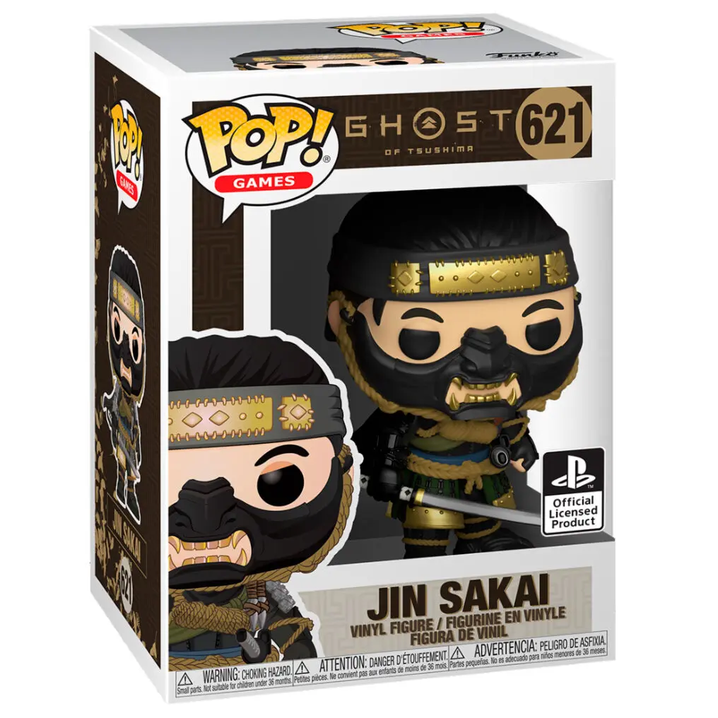 Ghost of Tsushima POP! Games Vinyl Figure Jin Sakai 9 cm product photo