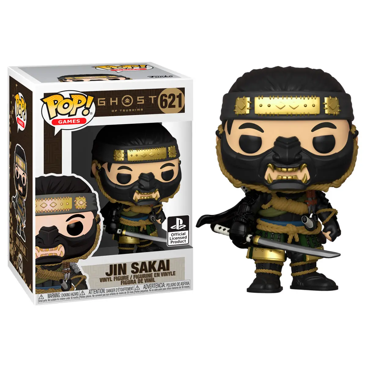 Ghost of Tsushima POP! Games Vinyl Figure Jin Sakai 9 cm product photo