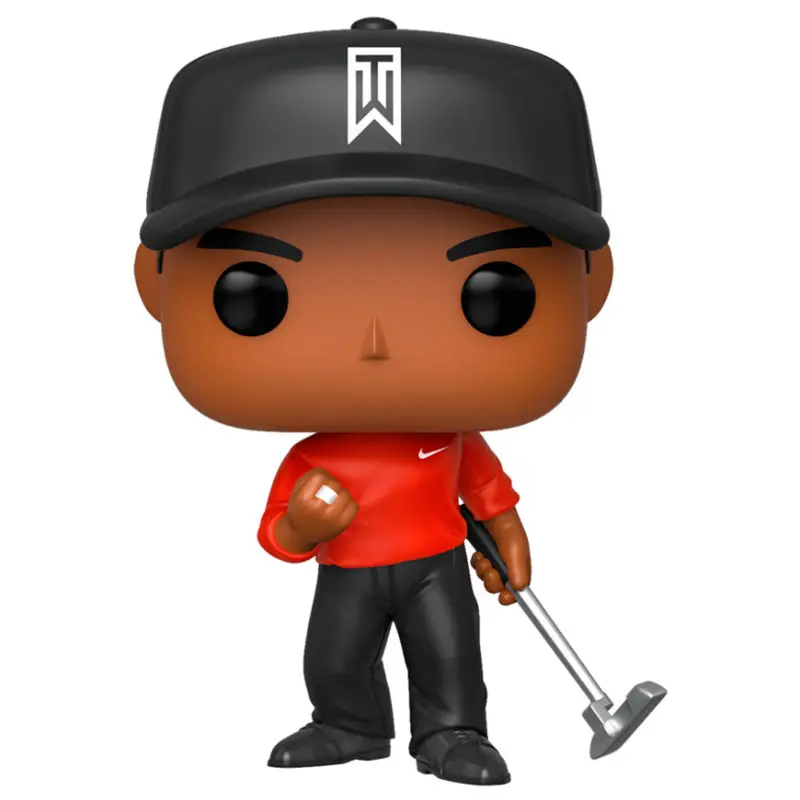 Tiger Woods POP! Golf Vinyl Figure Tiger Woods (Red Shirt) 9 cm product photo