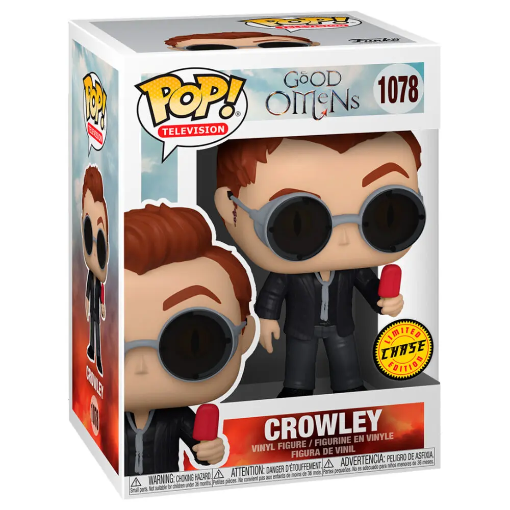 POP figure Good Omens Crowley Chase product photo