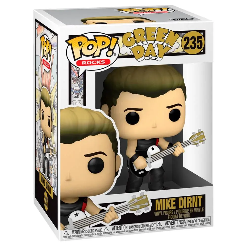 Green Day POP! Rocks Vinyl Figure Mike Dirnt 9 cm product photo