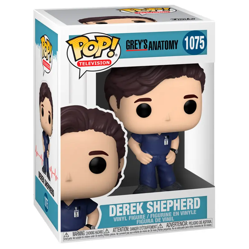 Grey's Anatomy POP! TV Vinyl Figure Derek Shepherd 9 cm product photo