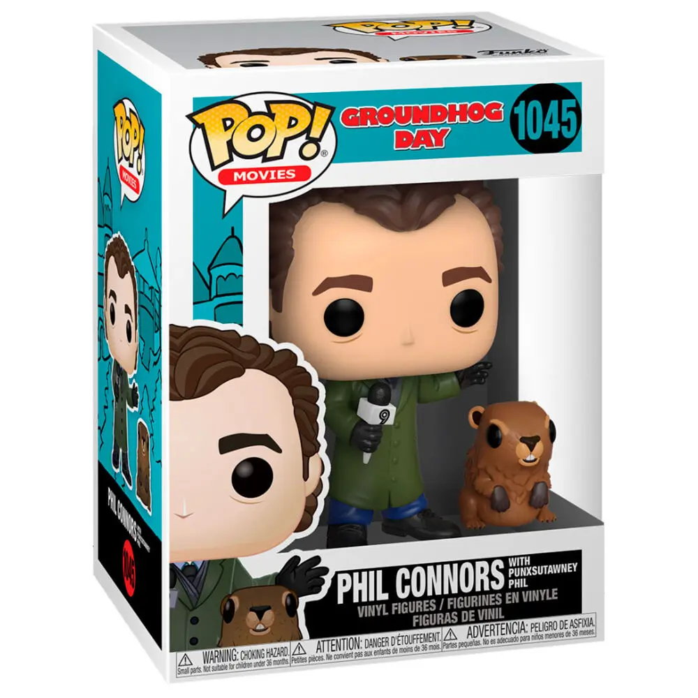Groundhog Day POP! &amp; Buddy Vinyl Figure Phil 9 cm product photo