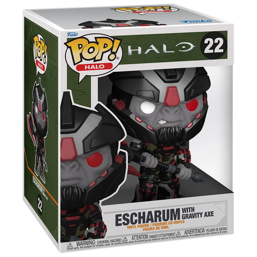 Halo Infinite Super Sized POP! Vinyl Figure Escharum w/Axe 15 cm termékfotó