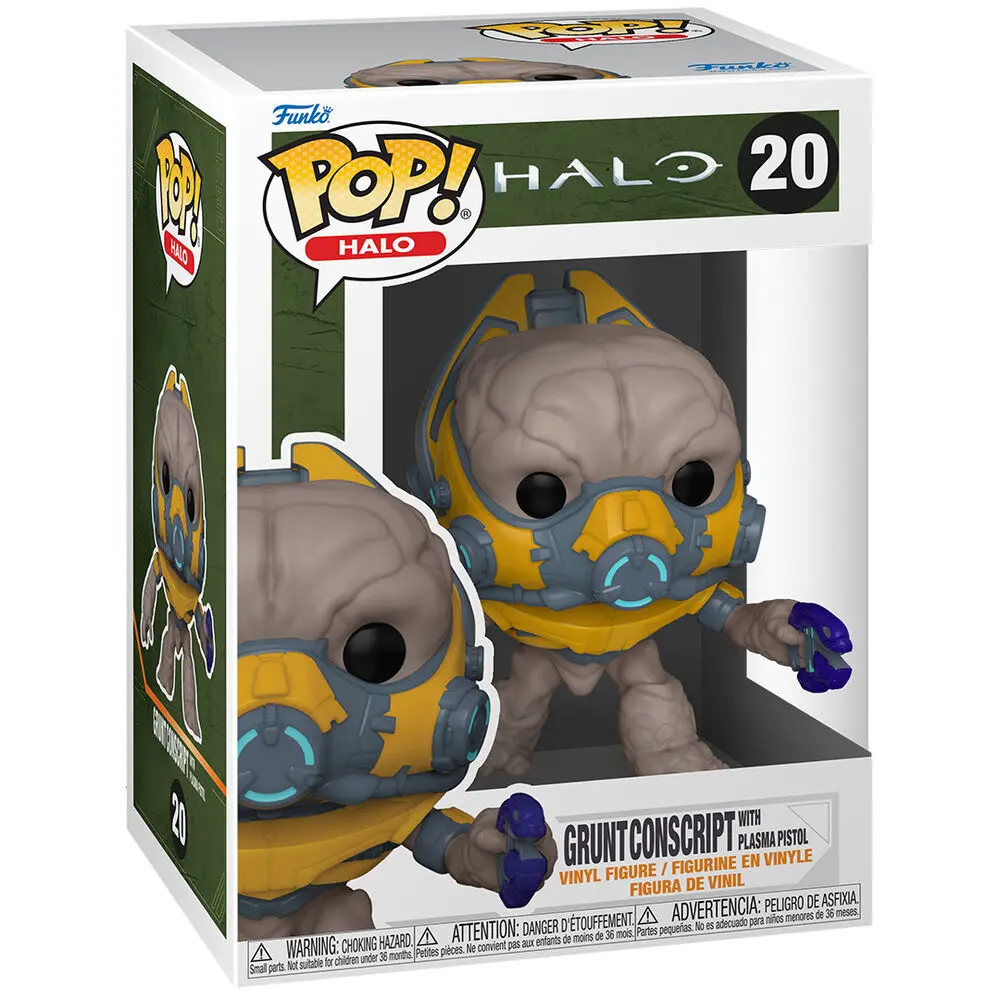 Halo Infinite POP! Games Vinyl Figure Grunt w/Weapon 9 cm termékfotó