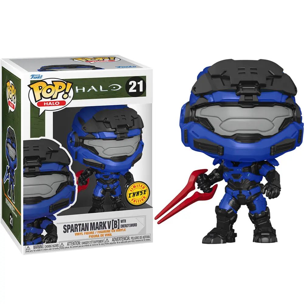 POP figure Halo Infinite Spartan Mark V Chase product photo