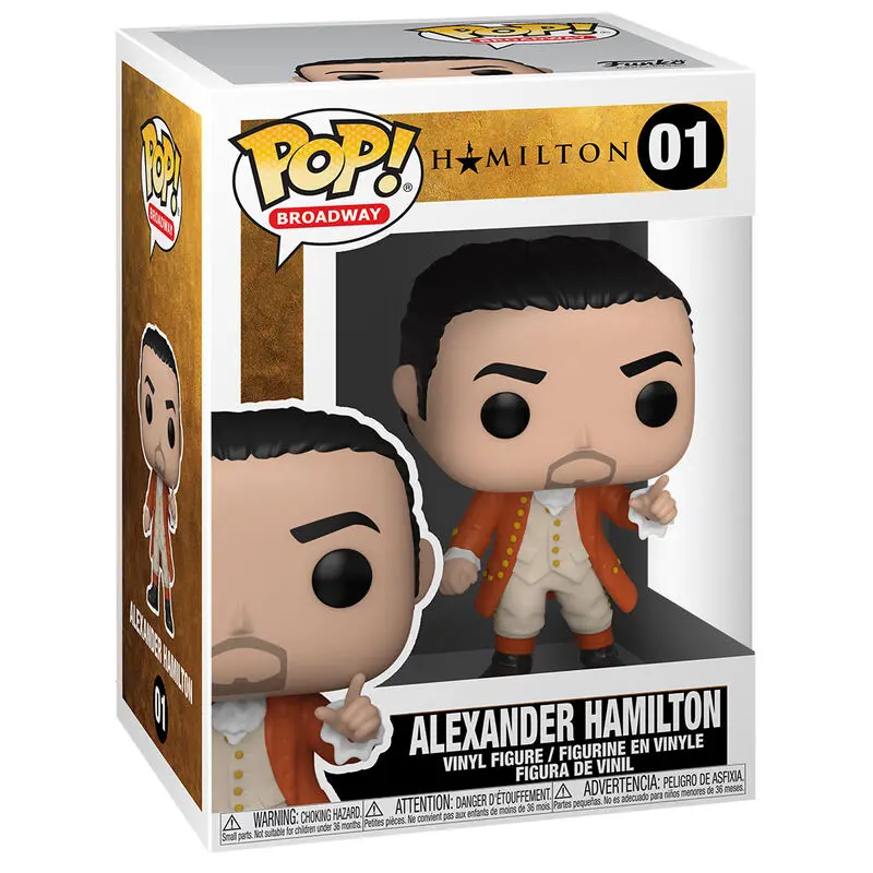 Hamilton POP! Broadway Vinyl Figure Alexander Hamilton 9 cm product photo