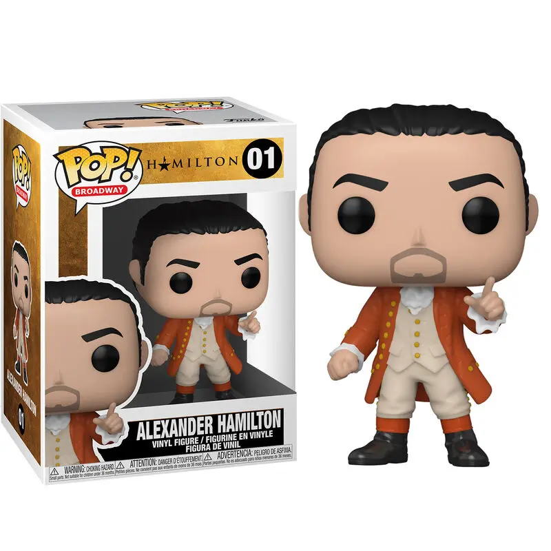 Hamilton POP! Broadway Vinyl Figure Alexander Hamilton 9 cm product photo