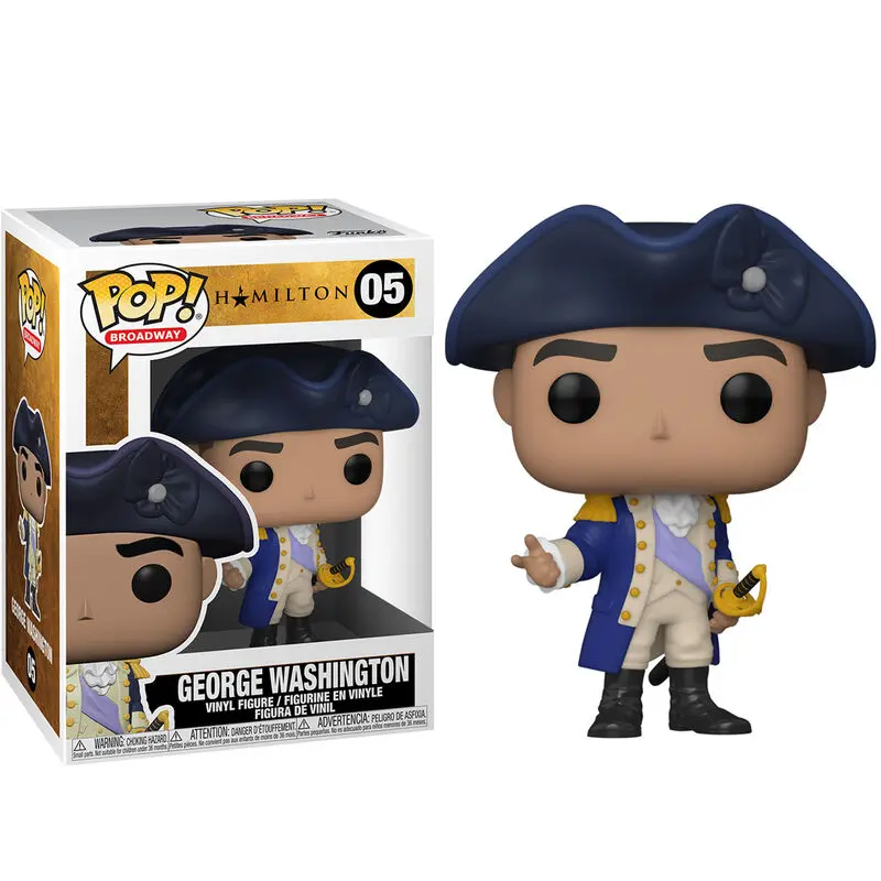 Hamilton POP! Broadway Vinyl Figure George Washington 9 cm product photo