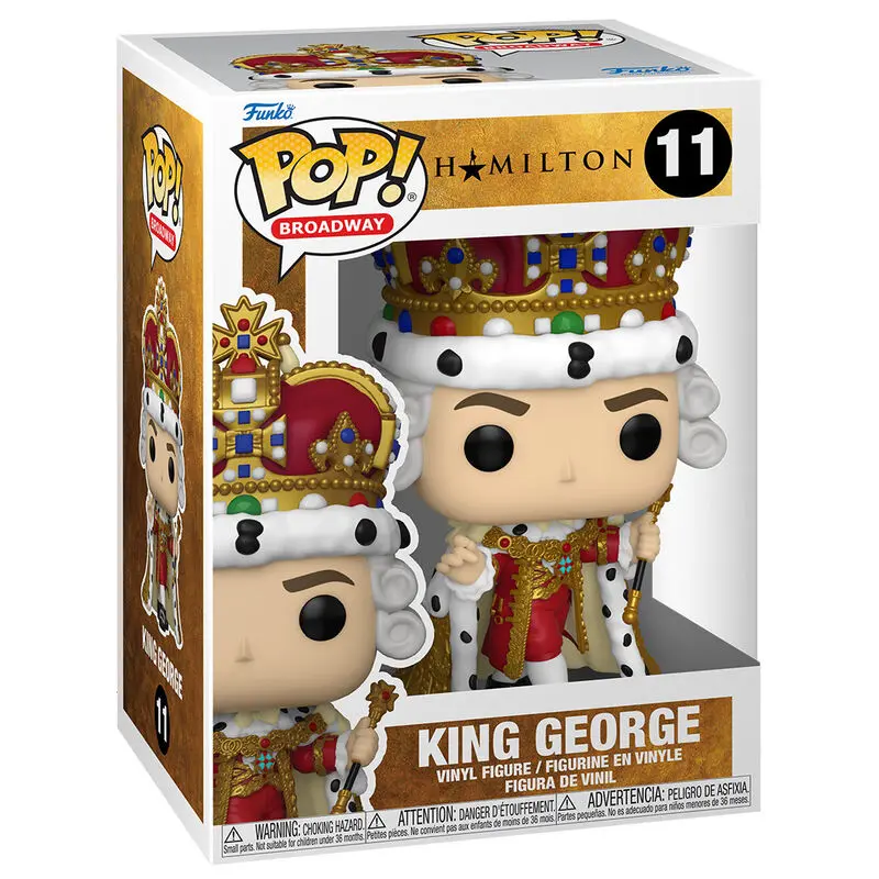 Hamilton POP! Broadway Vinyl Figure King George 9 cm product photo
