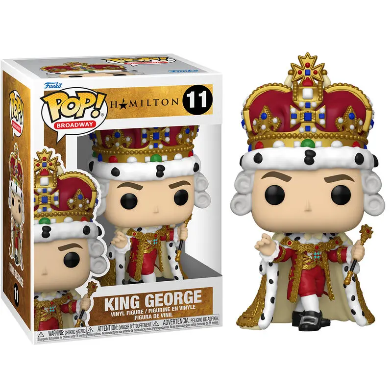 Hamilton POP! Broadway Vinyl Figure King George 9 cm product photo