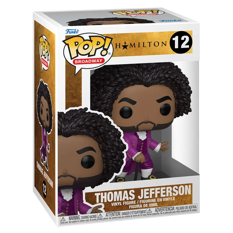 Hamilton POP! Broadway Vinyl Figure Thomas Jefferson 9 cm product photo