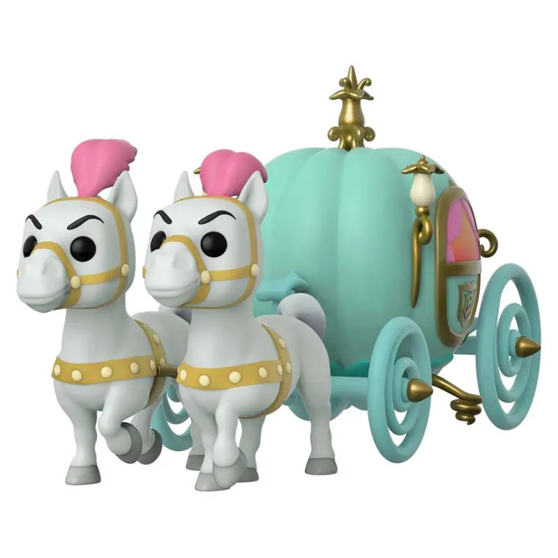 Cinderella POP! Town Vinyl Figure Cinderella's Carriage 9 cm product photo