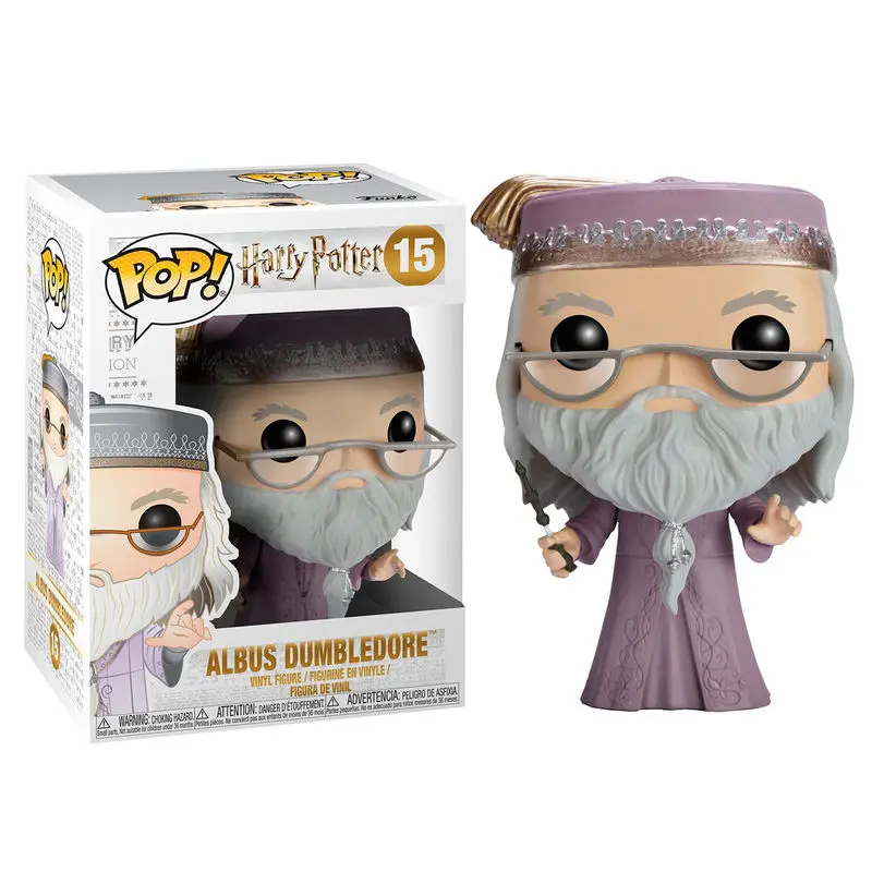 Harry Potter POP! Movies Vinyl Figure Dumbledore with Wand 9 cm termékfotó