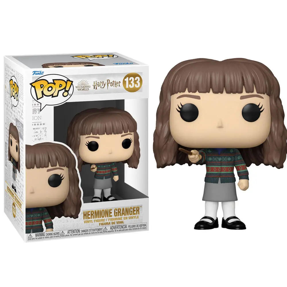 Harry Potter POP! Movies Vinyl Figure Hermione w/Wand 9 cm termékfotó