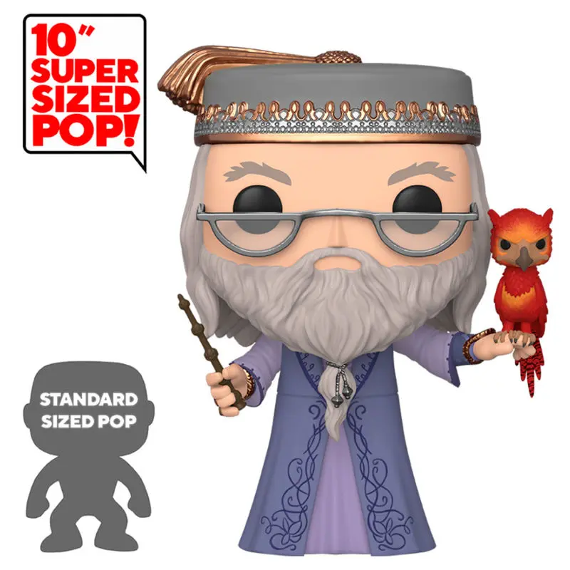 Harry Potter Super Sized POP! Movies Vinyl Figure Dumbledore 25 cm product photo