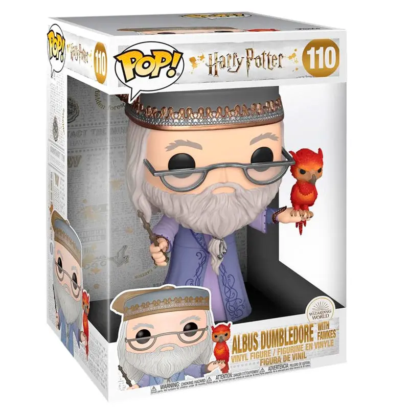 Harry Potter Super Sized POP! Movies Vinyl Figure Dumbledore 25 cm product photo