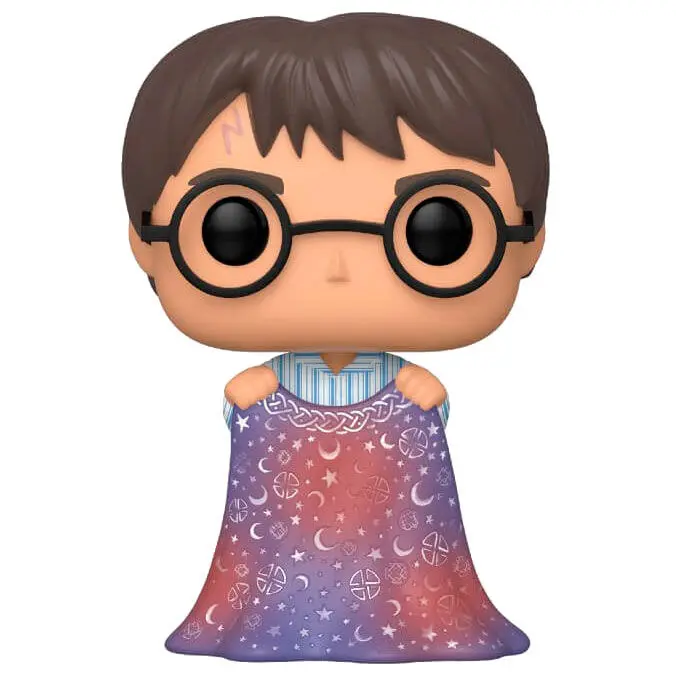 Harry Potter POP! Movies Vinyl Figure Harry w/Invisibility Cloak 9 cm termékfotó