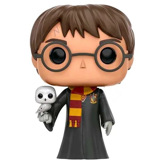 Harry Potter POP! Movies Vinyl Figure Harry with Hedwig 9 cm [DAMAGED PACKAGE] product photo