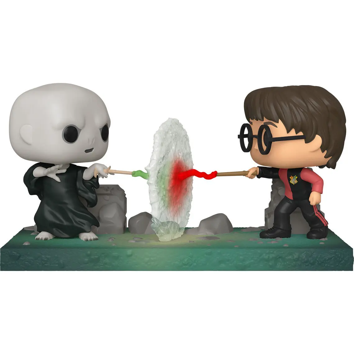 Harry Potter POP! Movie Moment Vinyl Figure Harry VS Voldemort 9 cm product photo