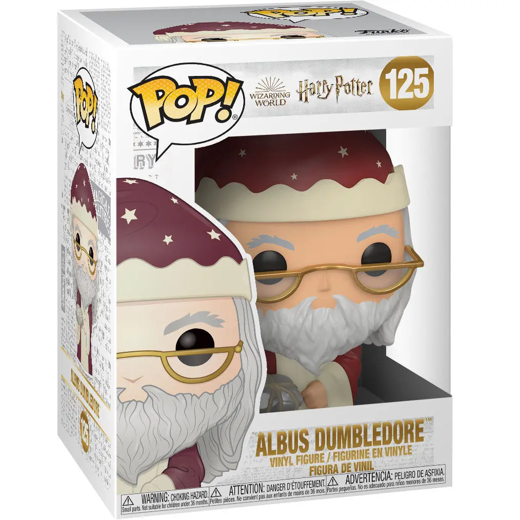 Harry Potter POP! Vinyl Figure Holiday Albus Dumbledore 9 cm termékfotó