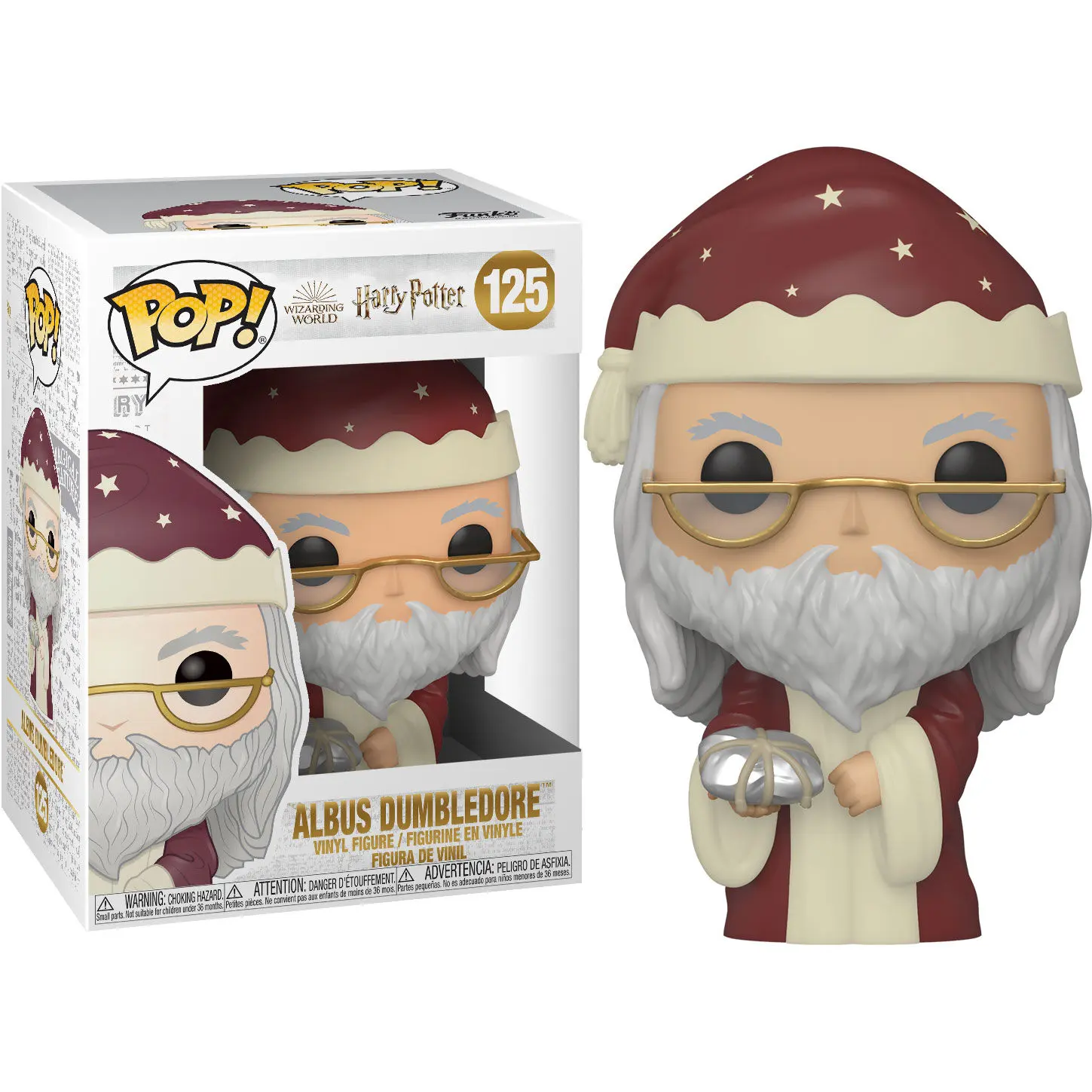 Harry Potter POP! Vinyl Figure Holiday Albus Dumbledore 9 cm termékfotó